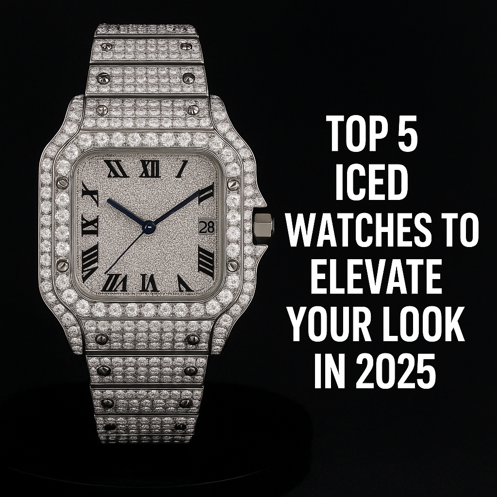 Top 5 Iced Watches to Elevate Your Look in 2025