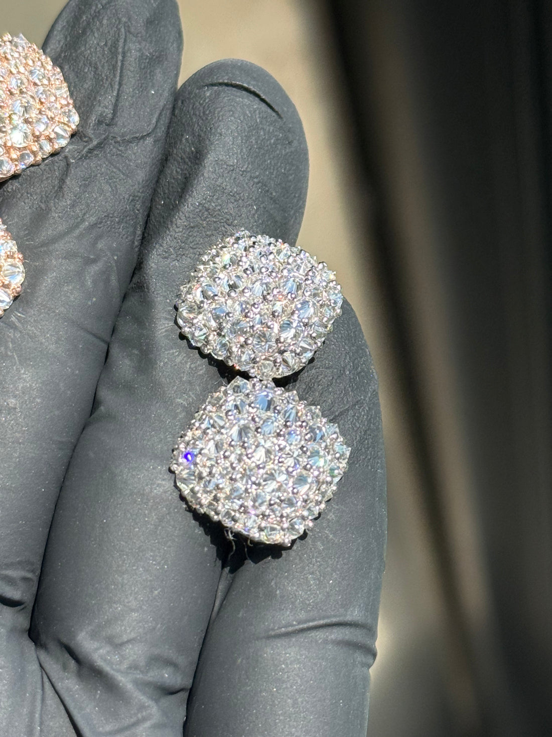 MOSAIC INVERTED EARRINGS