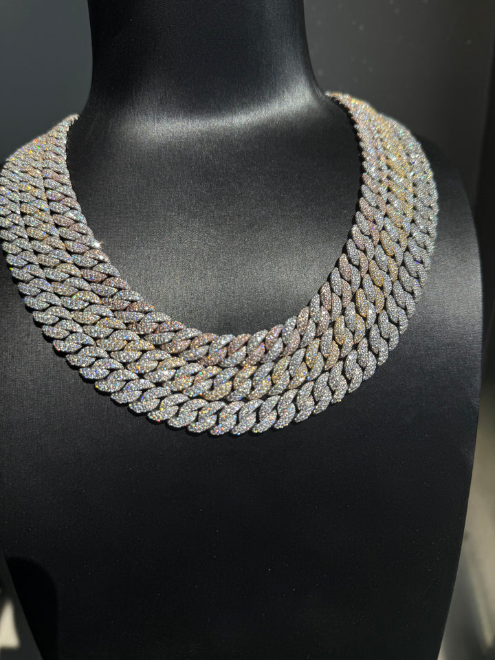 10mm Iced Out Cuban Chain