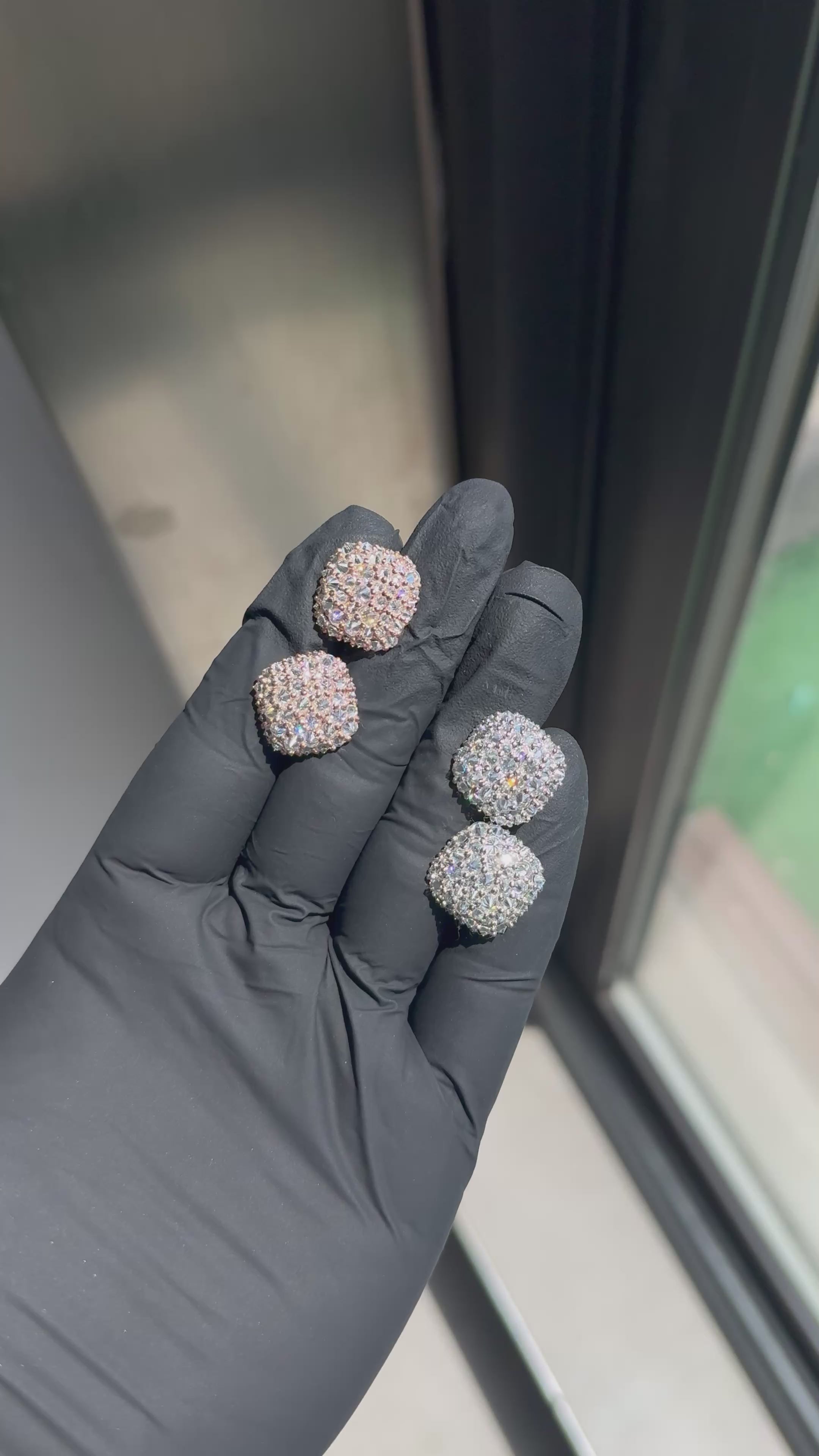 MOSAIC INVERTED EARRINGS